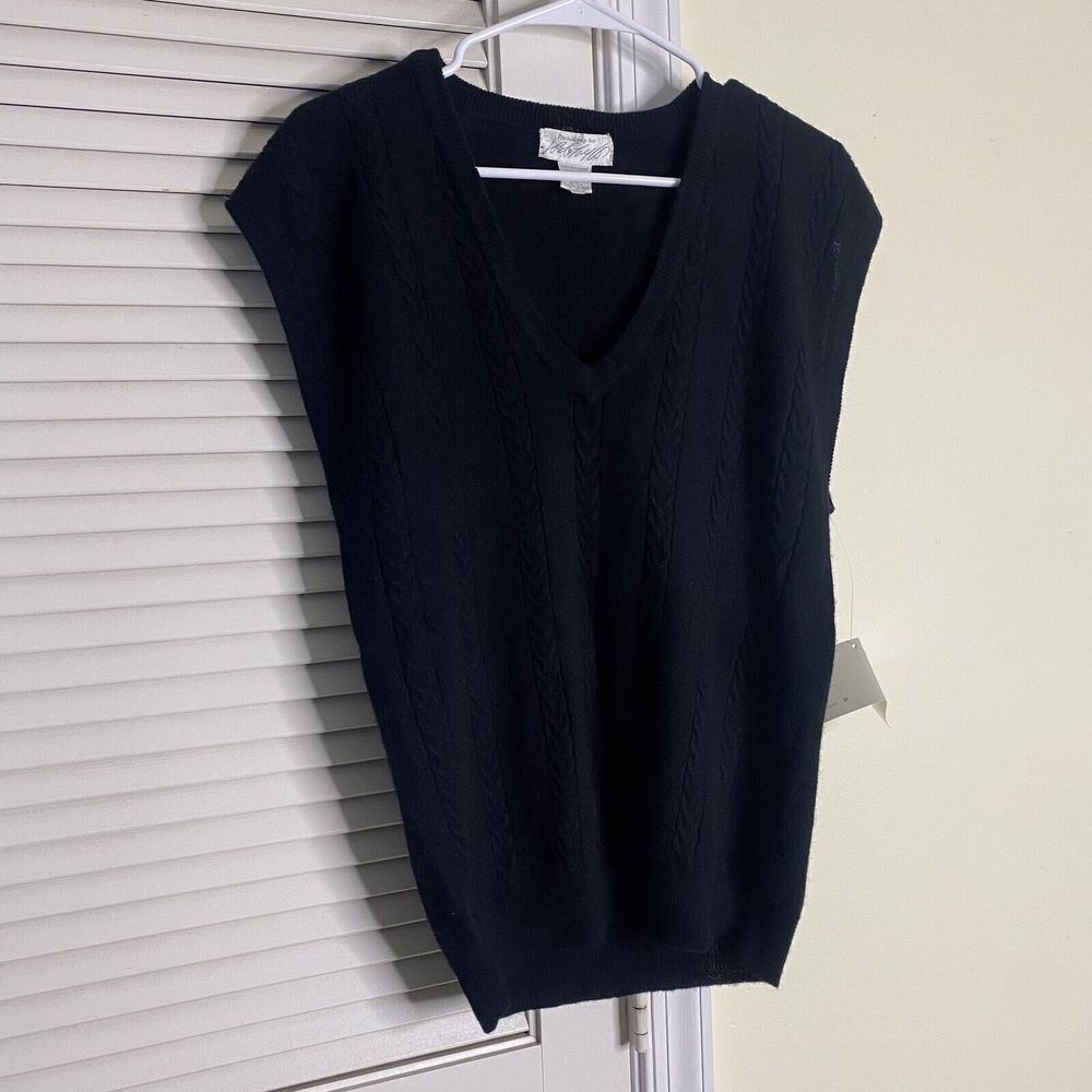 Vintage Lord Taylor Sweater Mens Medium Pullover Lambswool Preppy Casual Flaw